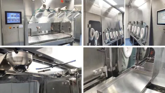 Rigid Sterility Test Aseptic Isolator for Aseptic Filling, Sampling, Sterility Testing, Compounding and Dispensing for Pharmaceutical Plant